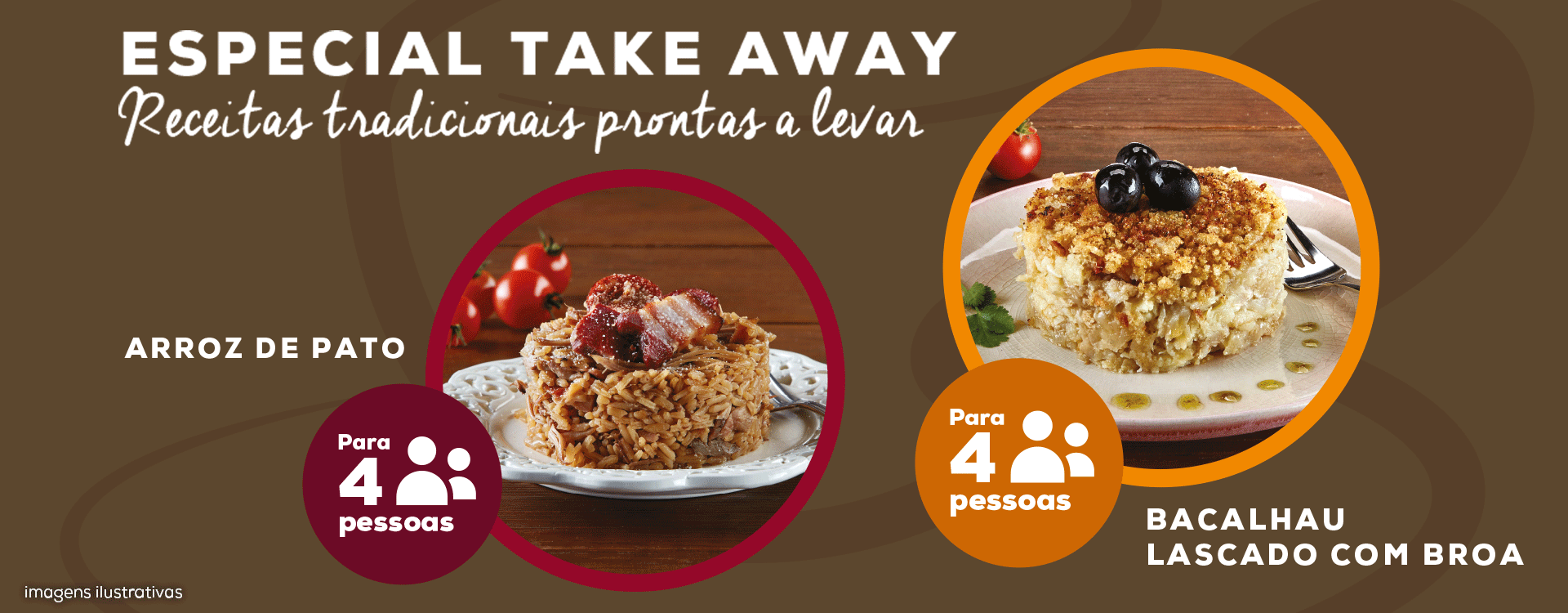 ESPECIAL TAKE AWAY - Receitas Prontas a Levar. SOL Restaurantes